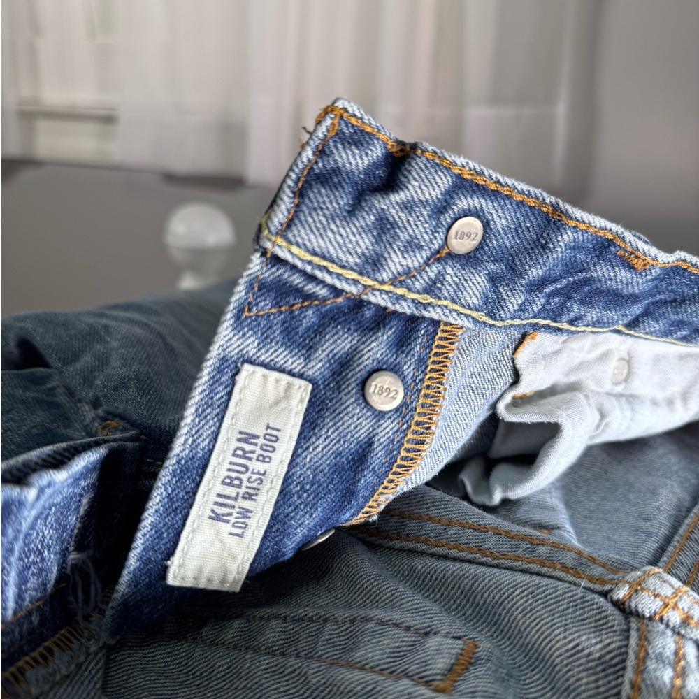 Abercrombie & Fitch Blue Low Rise Jeans